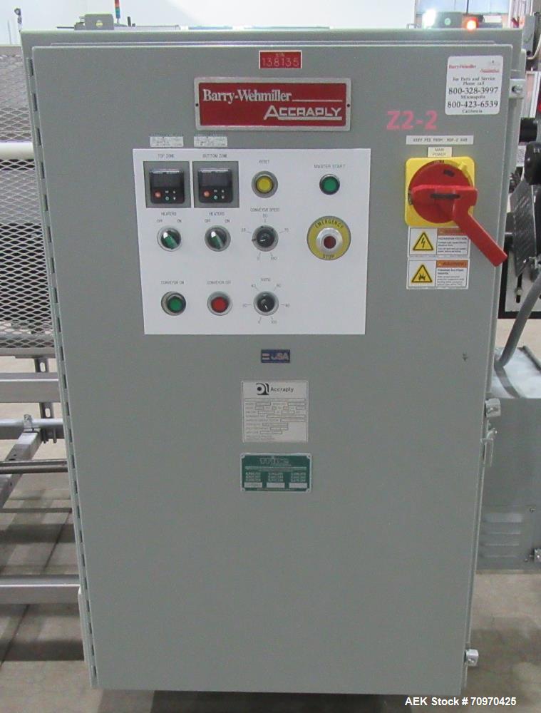Used PDC R250-TS-AS Shrink Sleeve Labeler with Heat Tunnel – Up to 250 CPM