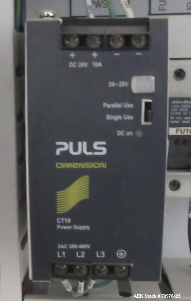 Used PDC R250-TS-AS Shrink Sleeve Labeler with Heat Tunnel – Up to 250 CPM