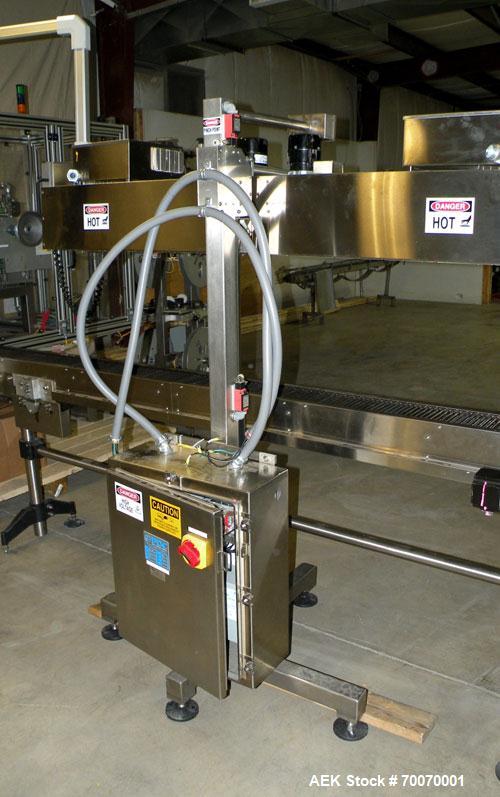 Used PDC Horizontal Shrink Sleeve Labeler, Model SLH-300ER