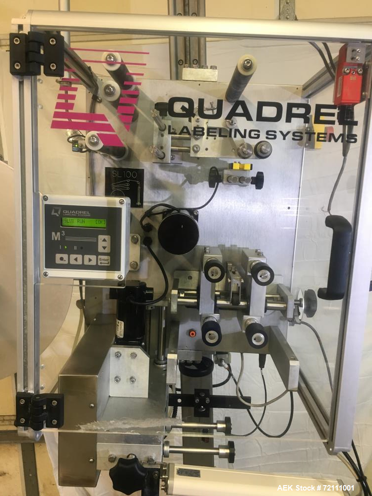 Used Quadrel High Speed Tamper Evident Neck Bander