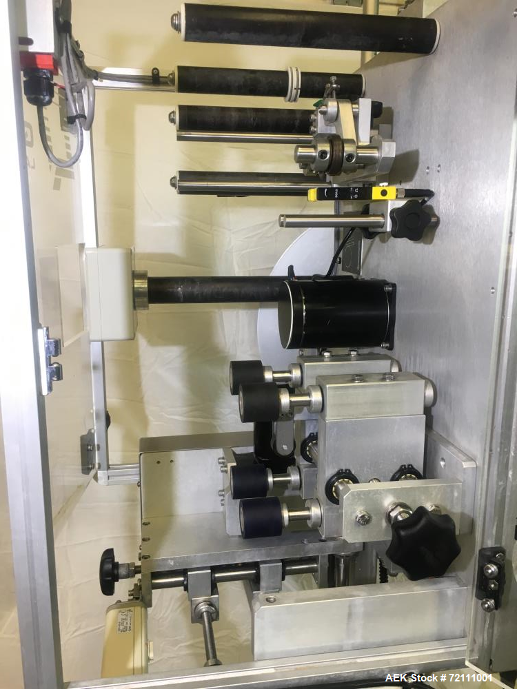 Used Quadrel High Speed Tamper Evident Neck Bander