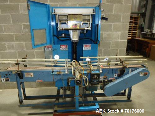 UsedSleevco/Styrotech Stretch Sleeve Labeler, Model SL900R. Last run