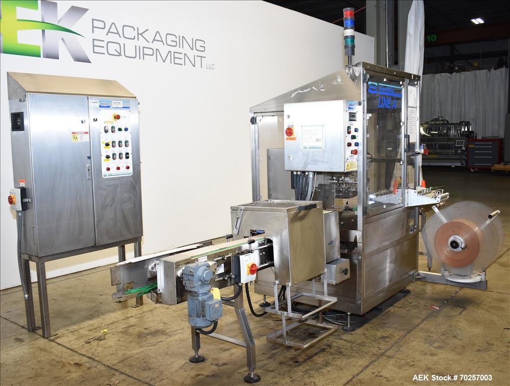 Used Sleevit Sleeve Master Plus Tamper Evident Bander or Shrink Labeler