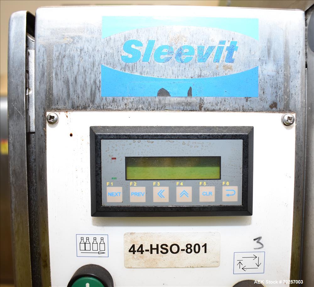 Used Sleevit Sleeve Master Plus Tamper Evident Bander or Shrink Labeler