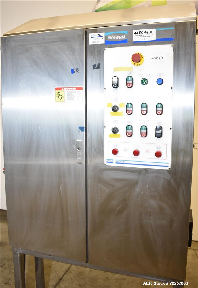 Used Sleevit Sleeve Master Plus Tamper Evident Bander or Shrink Labeler