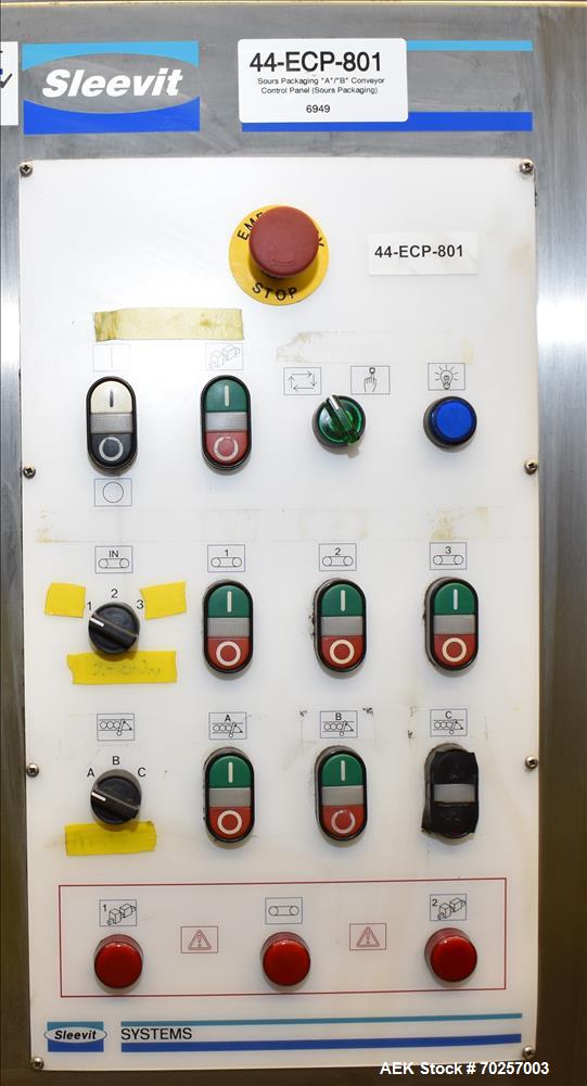 Used Sleevit Sleeve Master Plus Tamper Evident Bander or Shrink Labeler