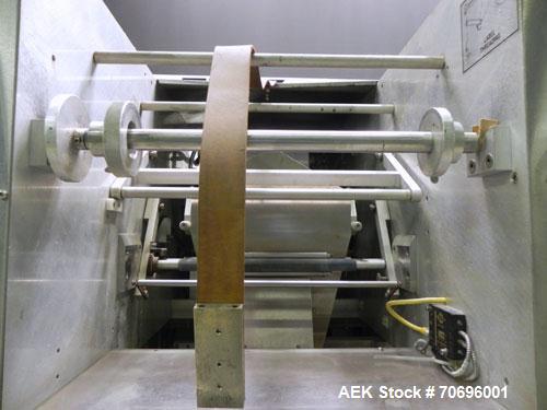 Used Styrotech Model ST-2200 Stretch Sleeve Labeler.  Machine is capable of speeds up to 45 bottles per minute - depending on materials and application. Sizes range up to 2 gallons. Stainless steel f...