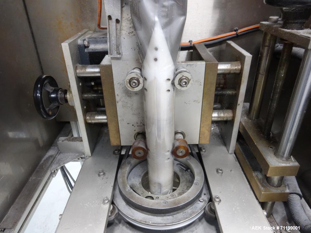 Used TriPack Model LSA-160 Automatic Shrink Sleeve Labeler  or Neck Bander with