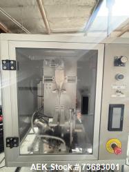 Used AFM TS-CH100-V1B Stainless Steel Tamper Evident Neckbander – Up to 120 Containers Per Minute