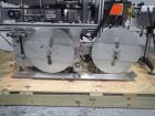Used-Used PDC neck bander sleever, model 75E, speeds up to 300 containers/minute, .375 - 3.5
