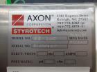 Used Axon Corporation Tamper Evident Bander Shrink Sleeve Label Applicator