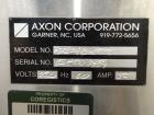 Used Axon Corporation EZ-100 Tamper Evident Bander Shrink Sleeve Label Applicat