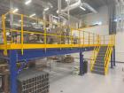 Axon Shrink Sleeve Labeling Line EZ-150SL – 150 BPM with Steam Tunnel, Depalletizer & Palletizer