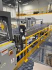 Axon Shrink Sleeve Labeling Line EZ-150SL – 150 BPM with Steam Tunnel, Depalletizer & Palletizer