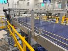 Axon Shrink Sleeve Labeling Line EZ-150SL – 150 BPM with Steam Tunnel, Depalletizer & Palletizer
