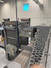 Axon Shrink Sleeve Labeling Line EZ-150SL – 150 BPM with Steam Tunnel, Depalletizer & Palletizer