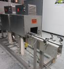 Used Axon Styrotech Model EZ-200-AB Tamper Evident Sleeve Labeler/Band Applicat