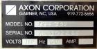 Used- Axon EZ-300 Sleeve Labeler or Tamper Evident Band Applicator, EZ-300 Serie