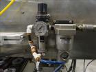 Used Axon Model EZ-100 Tamper Evident Neck Bander and Sleeve Labeler
