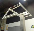 Used Axon EZ-300 Sleeve Labeler/Tamper Evident Band Applicator