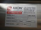 Used Axon EZ-300 Sleeve Labeler/Tamper Evident Band Applicator