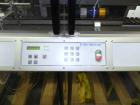 Used Fuji Intersleeve Model 3200H Horizontal sleeve labeler. Maximum speed 15,000/hour ( ref. sleeve 100 cl x 30lfw). Product diameter 8-40mm, product length 40-200mm. Last running plastic vials off ...