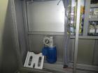 Used Fuji Intersleeve Model 3200H Horizontal sleeve labeler. Maximum speed 15,000/hour ( ref. sleeve 100 cl x 30lfw). Product diameter 8-40mm, product length 40-200mm. Last running plastic vials off ...