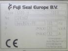 Used Fuji Intersleeve Model 3200H Horizontal sleeve labeler. Maximum speed 15,000/hour ( ref. sleeve 100 cl x 30lfw). Product diameter 8-40mm, product length 40-200mm. Last running plastic vials off ...