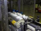 Used Graham Packaging RF200LRSleeve Labeler. Capable of speeds up to 200 bottles per minute. Sleeve layflat range of 30mm - 200mm,cut length up to 200mm. Has dual wormscrew infeed, HMI interface and ...