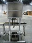 Used Tri-Pack LSA-160 Automatic Shrink Sleeve Labeler Applicator or Neck Bander capable of speeds up to 100 ppm. Has Layflat Range: 35mm to 175mm. Product Diameter: 1