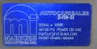 Used Marburg Industries Model M-725-FB Auto Cap Sealer. Approximate speeds up to 200 units per minute. Approximate bands up to a 70mm closure. Has Mitsubishi MELSEC PLC, Mitsubishi drive. Serial# 165...