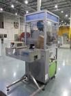 Used PDC Model 60ER shrink sleeve labeler. Capable of speeds from 50 to 130 containers per minute. Sleeve range: (Diam) .375