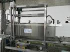 Used PDC Model HC High Speed 16 Station Rotary Stretch/Shrink Labeler. With steam tunnel, capable of speeds up to 600 BPM. Uses a clamp draw down technology method of application. Sleeve range: diame...