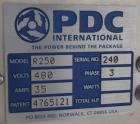 Used PDC R250-TS-AS Shrink Sleeve Labeler with Heat Tunnel – Up to 250 CPM