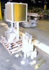 Used TriPack LSA-160 Automatic Shrink Sleeve Labeler Applicator / Neck Bander. Capable of speeds up to 100 BPM. Layflat width 40mm-170mm. Product Diameter 1
