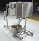 Used TriPack LSA-160 Automatic Shrink Sleeve Labeler Applicator / Neck Bander. Capable of speeds up to 100 BPM. Layflat width 40mm-170mm. Product Diameter 1
