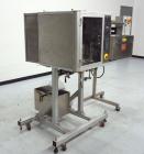 Used TriPack LSA-160 Automatic Shrink Sleeve Labeler Applicator / Neck Bander. Capable of speeds up to 100 BPM. Layflat width 40mm-170mm. Product Diameter 1