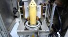 Used TriPack LSA-160 Automatic Shrink Sleeve Labeler Applicator / Neck Bander. Capable of speeds up to 100 BPM. Layflat width 40mm-170mm. Product Diameter 1
