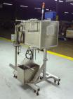 Used TriPack LSA-160 Automatic Shrink Sleeve Labeler Applicator / Neck Bander. Capable of speeds up to 100 BPM. Layflat width 40mm-170mm. Product Diameter 1