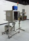 Used TriPack LSA-160 Automatic Shrink Sleeve Labeler Applicator / Neck Bander. Capable of speeds up to 100 BPM. Layflat width 40mm-170mm. Product Diameter 1