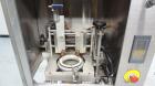 Used TriPack LSA-160 Automatic Shrink Sleeve Labeler Applicator / Neck Bander. Capable of speeds up to 100 BPM. Layflat width 40mm-170mm. Product Diameter 1