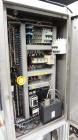 Used TriPack LSA-160 Automatic Shrink Sleeve Labeler Applicator / Neck Bander. Capable of speeds up to 100 BPM. Layflat width 40mm-170mm. Product Diameter 1