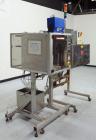 Used TriPack LSA-160 Automatic Shrink Sleeve Labeler Applicator / Neck Bander. Capable of speeds up to 100 BPM. Layflat width 40mm-170mm. Product Diameter 1