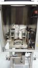 Used TriPack LSA-160 Automatic Shrink Sleeve Labeler Applicator / Neck Bander. Capable of speeds up to 100 BPM. Layflat width 40mm-170mm. Product diameter 25mm to 1