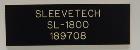 Used SleeveTech (SleeveCo) Model SL-1800 Stretch Sleeve Label Applicator