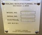 Used- Sterling Manufacturing Stretch Sleeve Label Applicator, Model 1000