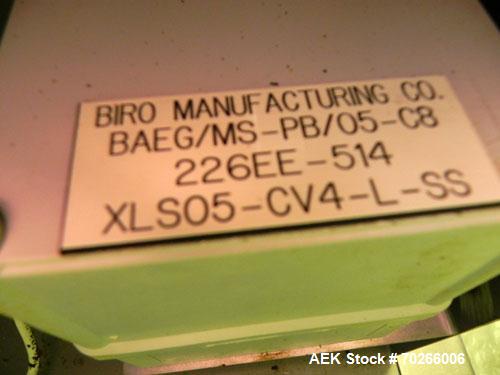 Used Biro Manufacturing Power Meat Cutter, Model 3334SS