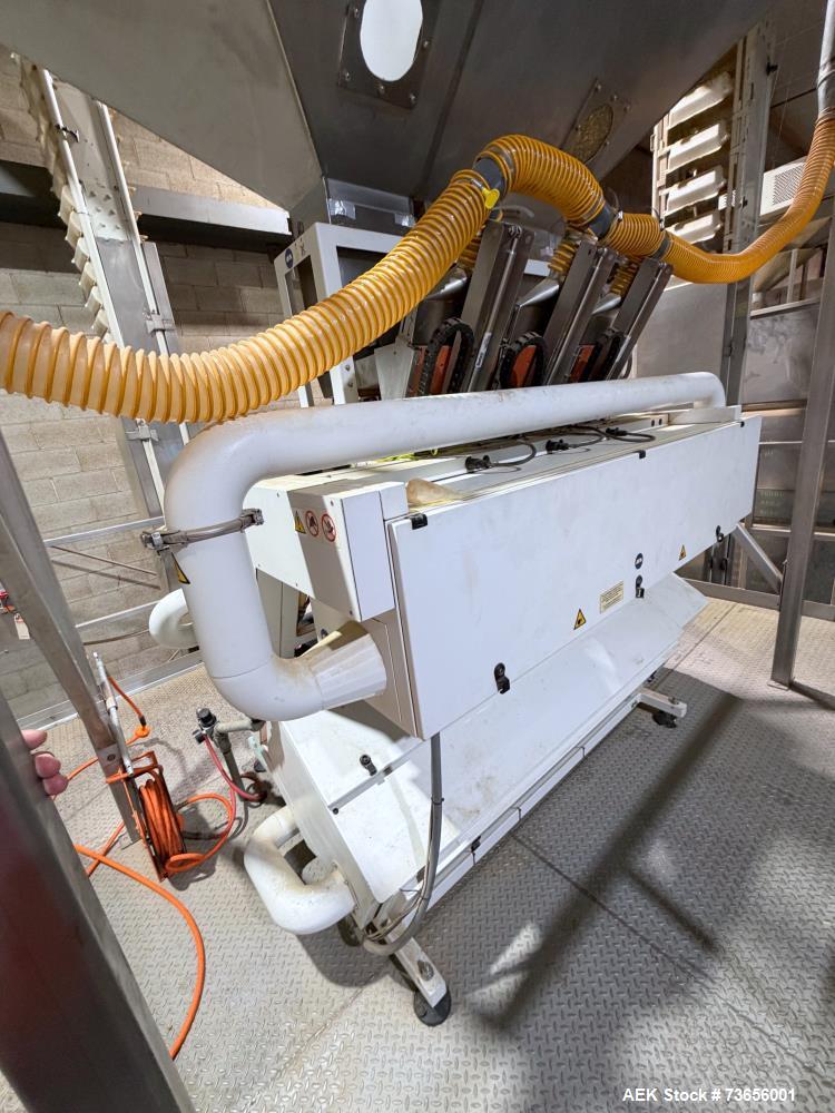 Used Buhler SORTEX Z+3 RBL Optical Sorter | 3-Chute High-Speed Nut Sorting System