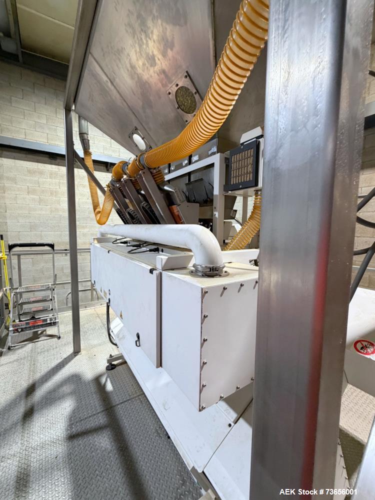 Used Buhler SORTEX Z+3 RBL Optical Sorter | 3-Chute High-Speed Nut Sorting System