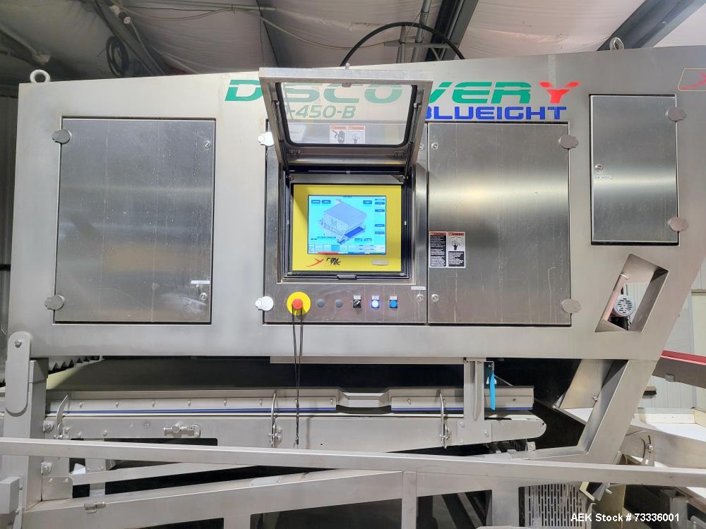 Used Raytec Vision Discovery Series D-450-B Belt Optical Sorter – High-Capacity Sorting for Fruits & Vegetables